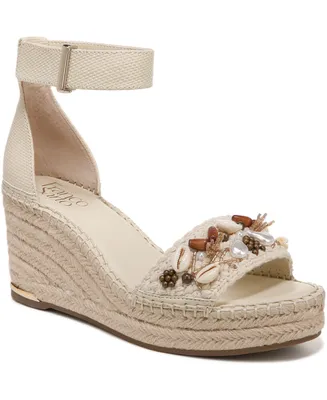 Franco Sarto Clemens-Shell Espadrille Wedge Sandals
