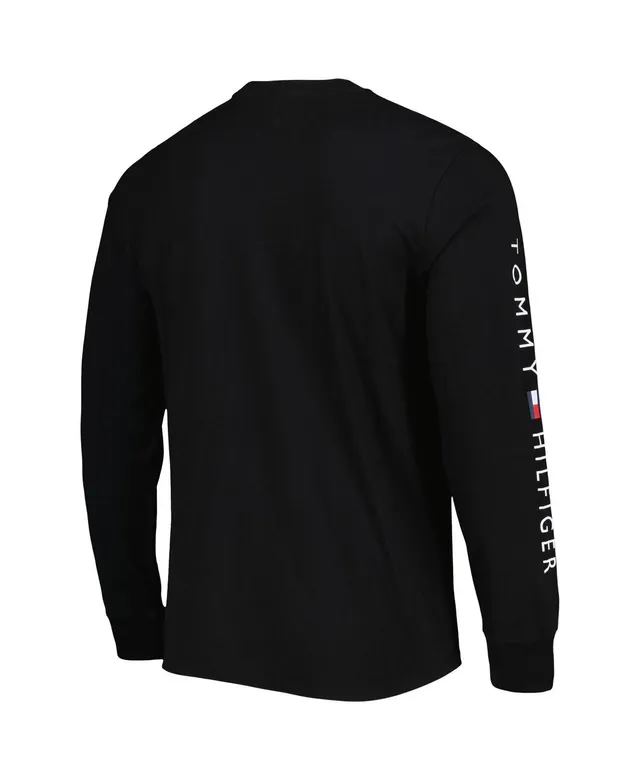 Las Vegas Raiders Tommy Hilfiger Peter Long Sleeve T-Shirt - Black