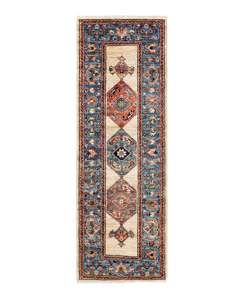 Adorn Hand Woven Rugs Serapi M1973 2'1" x 6' Runner Area Rug