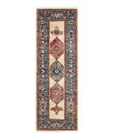 Adorn Hand Woven Rugs Serapi M1973 2'1" x 6' Runner Area Rug