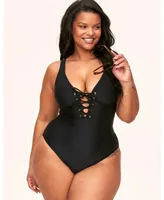 Adore Me Plus Evangeline Swimwear One-Piece