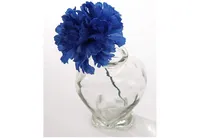 Enchanting Beauty: 500 Royal Blue Carnation Picks - Elegant Artificial Flowers for Weddings, Events, and Decor