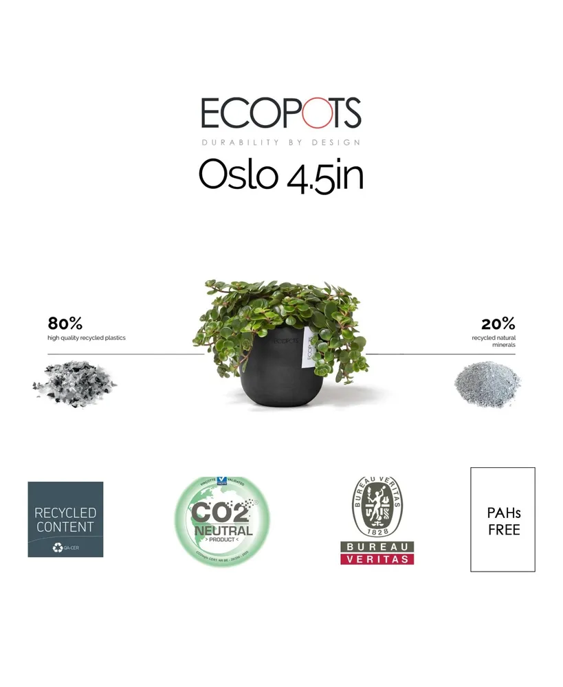 Ecopots Oslo Durable Indoor and Outdoor Planter