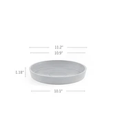 Ecopots Round Modern Indoor and Outdoor Planter Saucer