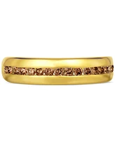 Le Vian Chocolatier Men's Chocolate Diamond Band (1/2 ct. t.w.) 14k Gold