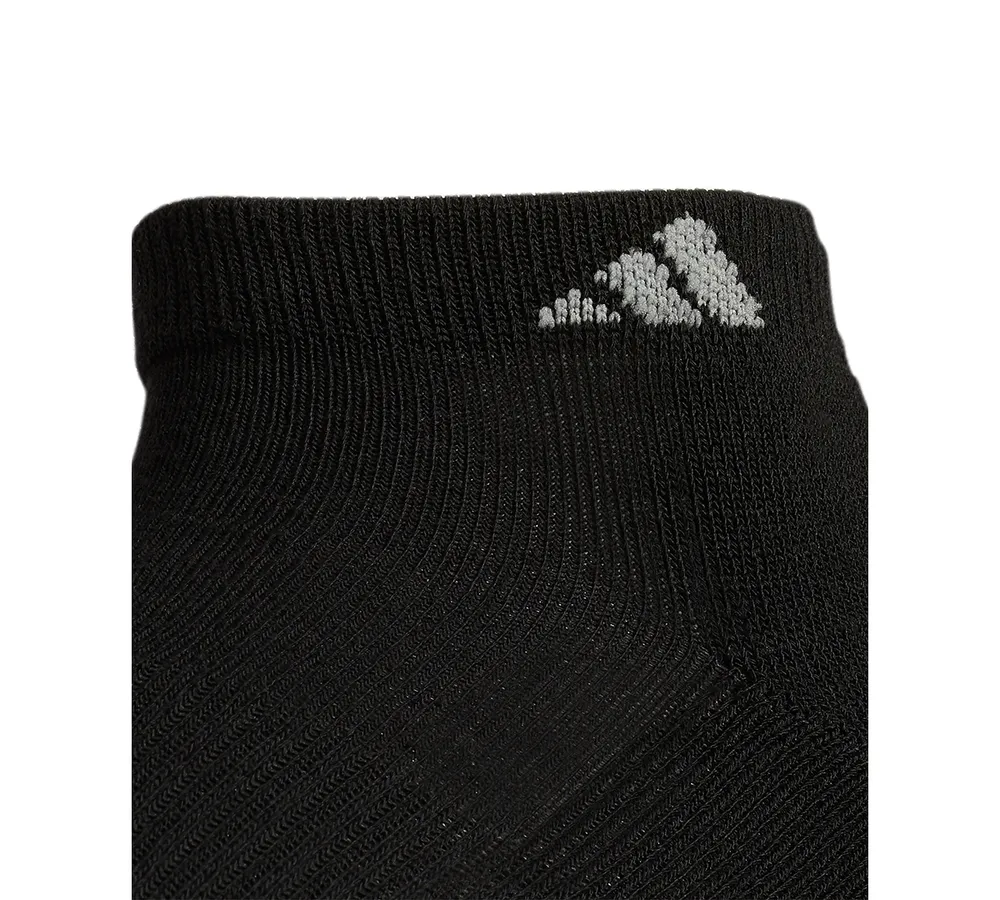 adidas Men's Cushioned Athletic 6-Pack Low Cut Socks