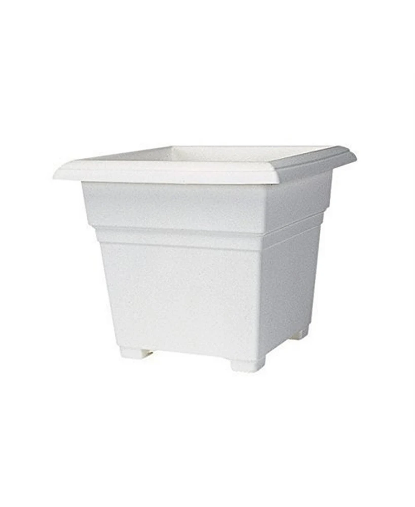 Novelty Countryside Square Tub Planter White 14 Inch