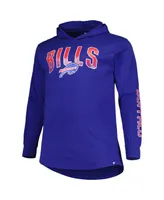 Men's Fanatics Royal Buffalo Bills Big and Tall Front Runner Pullover Hoodie