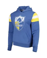 Men's '47 Brand Royal Los Angeles Chargers Legacy Premier Nico Pullover Hoodie