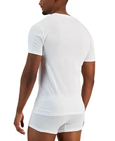 Alfani Men's 4-Pk. Slim-Fit Solid Cotton Undershirts, Created for Macy's