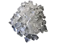 Jensen Mfg 100 percent Recycled Fire and Landscape Glass - Clear Small