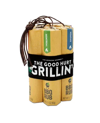 The Good Hurt Grillin' Bbq Rub for Grilling Gift Set, Set of 7 - Assorted Pre
