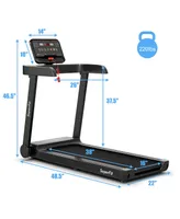 Costway 2.25HP Electric Treadmill Running Machine App Control for Home Office