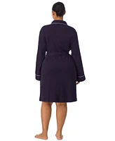 Lauren Ralph Lauren Women's Plus Size Shawl-Collar Robe