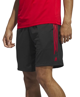 adidas Men's Legends 3-Stripes 7" Basketball Shorts