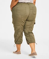 Style & Co Women's Cargo Capri Pants, Created for Macy's