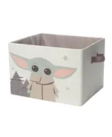 Lambs & Ivy Star Wars Grogu/Baby Yoda Foldable/Collapsible Storage Bin/Basket