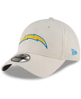 Men's New Era Khaki Los Angeles Chargers Db Playmaker 9Twenty Adjustable Hat