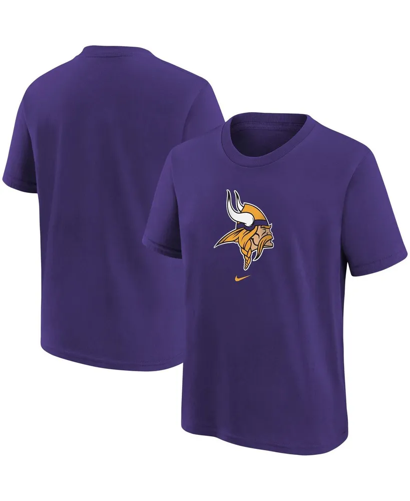 Justin Jefferson Minnesota Vikings Youth Mainliner Name & Number T-Shirt -  Purple