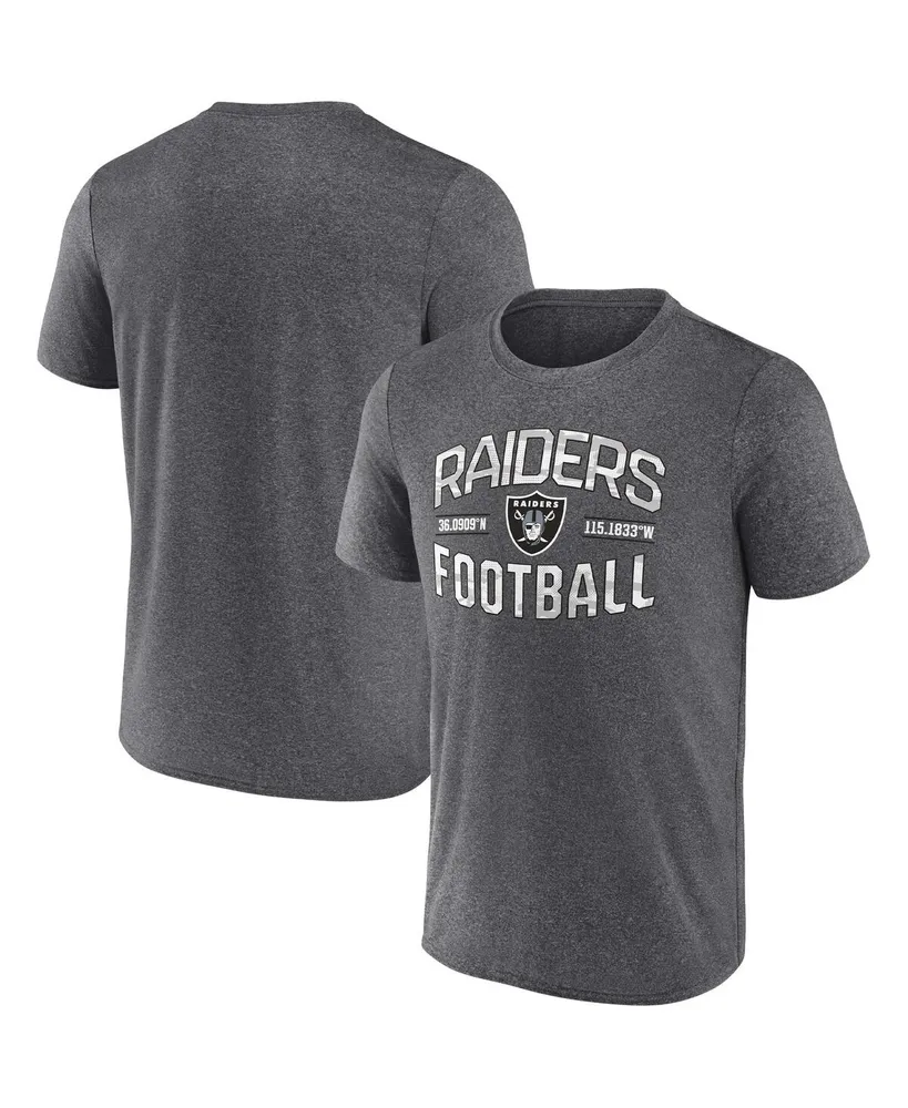 Fanatics Branded Black Las Vegas Raiders Chrome Dimension T-shirt for Men