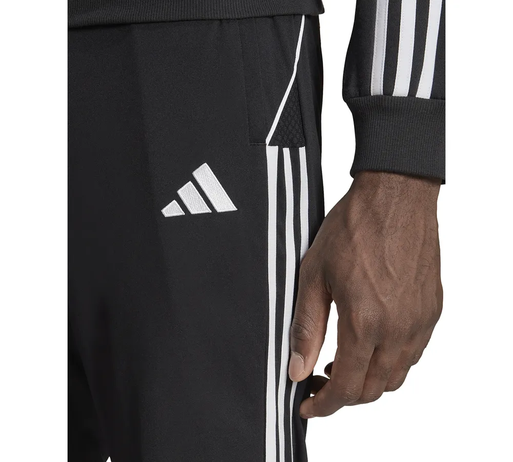 adidas Men's Tiro 23 League Slim-Fit Performance 3-Stripes 3/4 Joggers