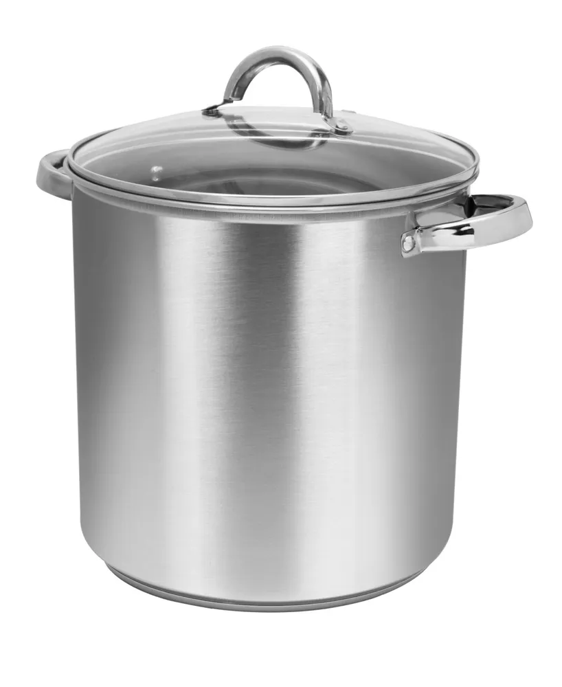 Sedona Stainless Steel Multi Cooker with Glass Lid & Steam Tray 4-Qt.