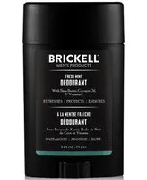 Brickell Men's Products Fresh Mint Deodorant, 2.65 oz.