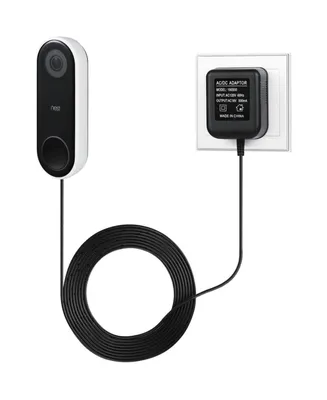 Wasserstein Power Supply Adapter Compatible with Google Nest Hello Video Doorbell, Eufy Doorbell, Arlo Doorbell - Power Your Doorbell Continuously