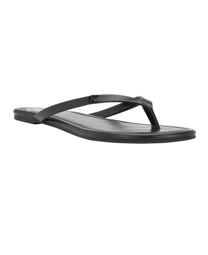 Calvin Klein Women's Crude Casual Slide-On Flat Sandals