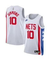 Men's Nike Ben Simmons White Brooklyn Nets 2022/23 Swingman Jersey - Classic Edition
