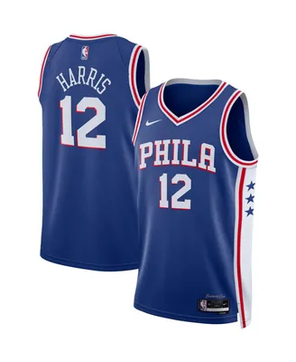 Men's and Women's Nike Tobias Harris Royal Philadelphia 76ers Swingman Jersey - Icon Edition