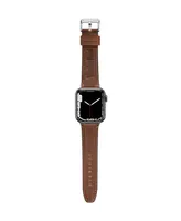 Timberland Unisex Barnesbrook Brown Genuine Leather Universal Smart Watch Strap 22mm