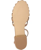 Journee Collection Women's Joannah Fisherman Ankle Strap Flat