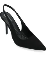 Journee Collection Women's Elenney Slingback Stiletto Pumps