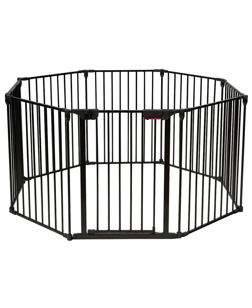 8 Panel Baby Safe Metal Gate Play Yard