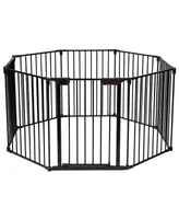 8 Panel Baby Safe Metal Gate Play Yard