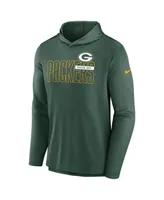 Men's Nike Green Green Bay Packers Performance Team Pullover Hoodie