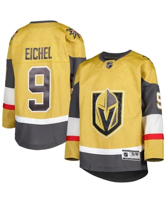 Big Boys and Girls Jack Eichel Gold Vegas Golden Knights Home Premier Player Jersey