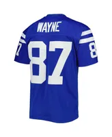 Men's Mitchell & Ness Reggie Wayne Royal Indianapolis Colts 2006 Legacy Replica Jersey