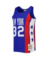 Men's Mitchell & Ness Julius Erving Royal New York Nets 1973-74 Hardwood Classics Swingman Jersey