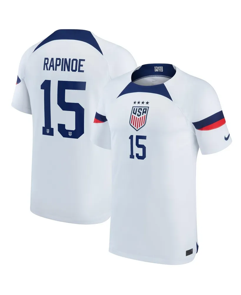 Big Boys and Girls Nike Megan Rapinoe White Uswnt 2022/23 Home Breathe Stadium Replica Player Jersey