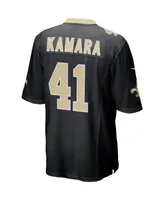 Men's Nike Alvin Kamara Black New Orleans Saints Game Jersey