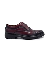 Aston Marc Men's Tuscan Cap Toe Dress Shoes