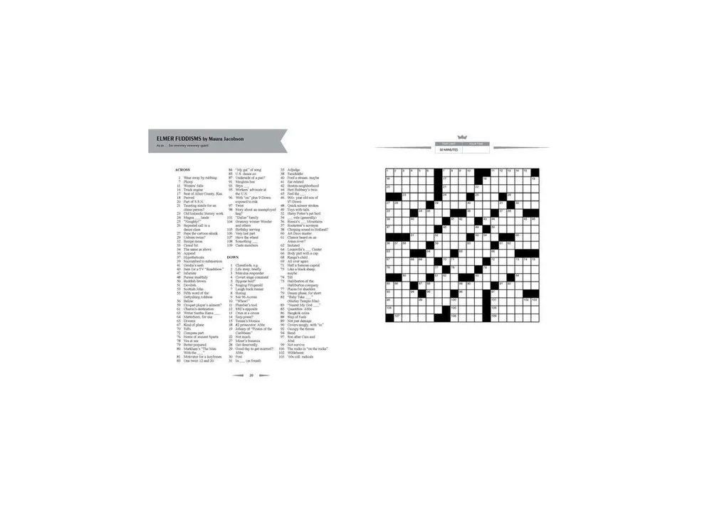 Competitive Crosswords: Over 60 Challenges from the American Crossword Puzzle Tournament by Will Shortz