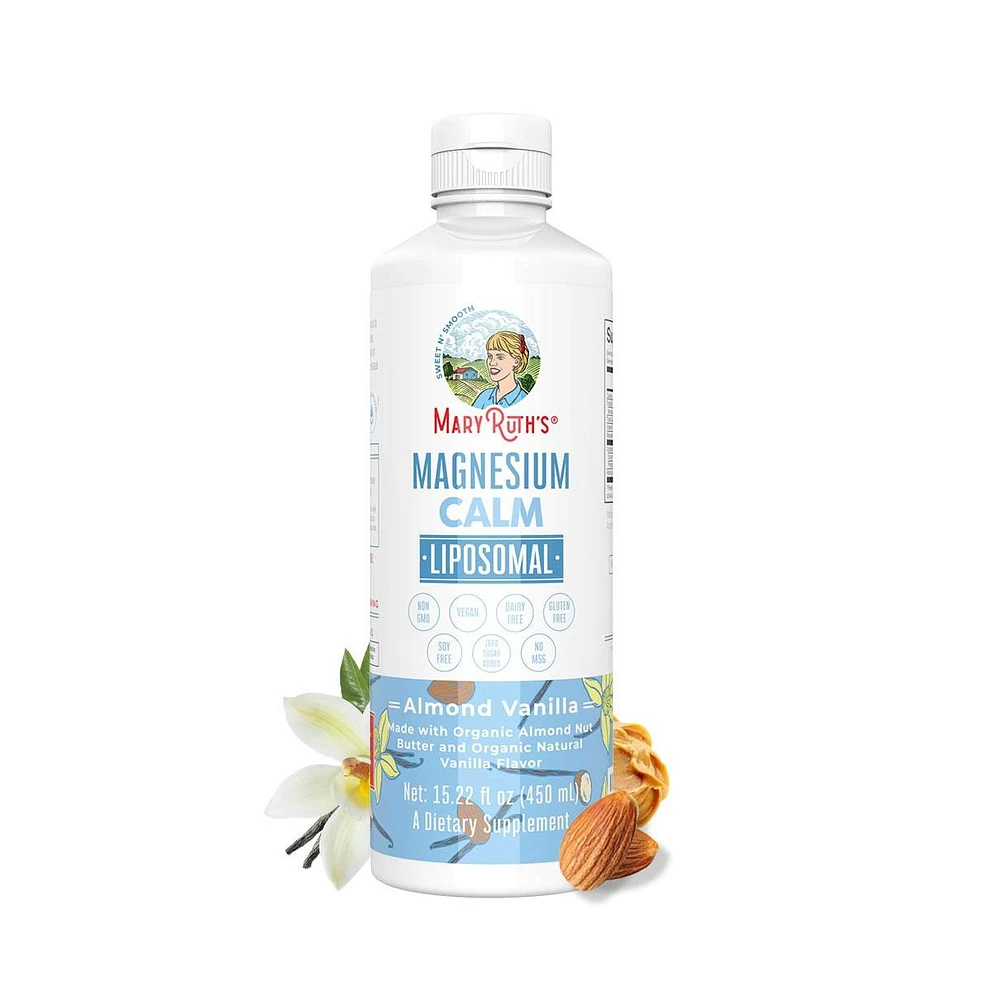 MaryRuth's Magnesium Calm Liposomal Almond Vanilla