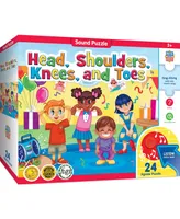 Masterpieces Head, Shoulders, Knees, & Toes - 24 Piece Sound Puzzle