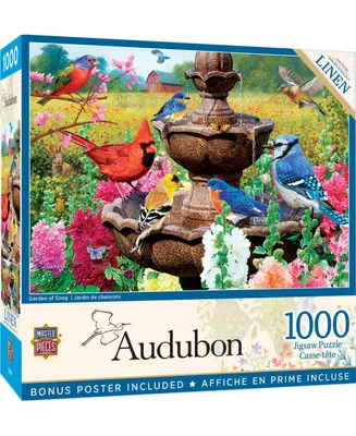 Masterpieces Audubon - Garden of Song 1000 Piece Jigsaw Puzzle