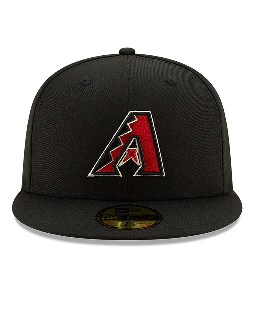 Men's New Era Black Arizona Diamondbacks 25th Anniversary 59FIFTY Fitted Hat