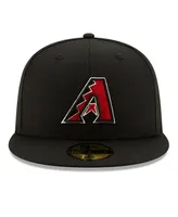 Men's New Era Black Arizona Diamondbacks 25th Anniversary 59FIFTY Fitted Hat