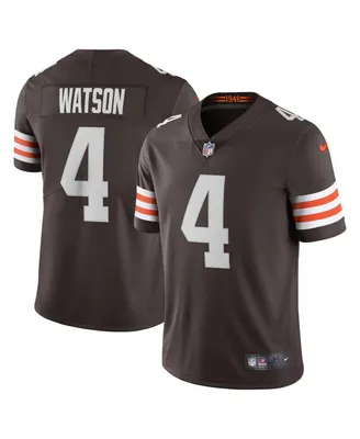 Men's Nike Deshaun Watson Brown Cleveland Browns Vapor Limited Jersey